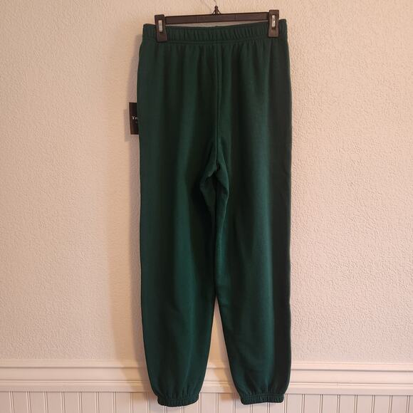 Playboy Women's Size S Sweatpants Green/Pink 90's Sexy Bunny Logo Sweatshirt NWT - Picture 5 of 5